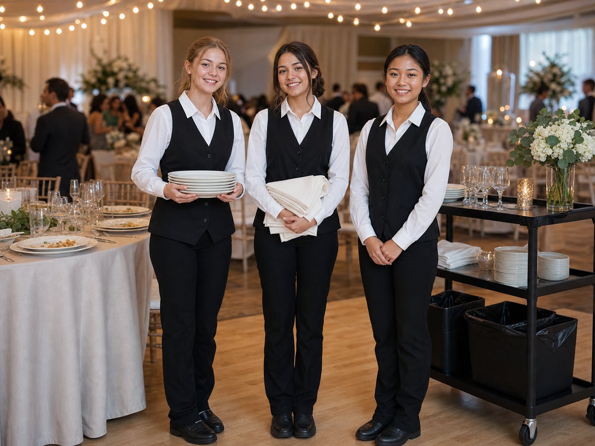 Cleanup & Takedown Staffing event service