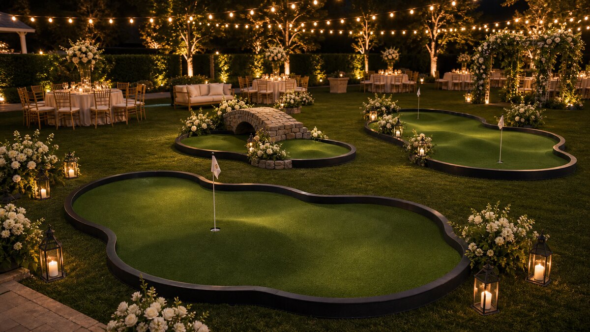 3-Hole Mini Golf event service